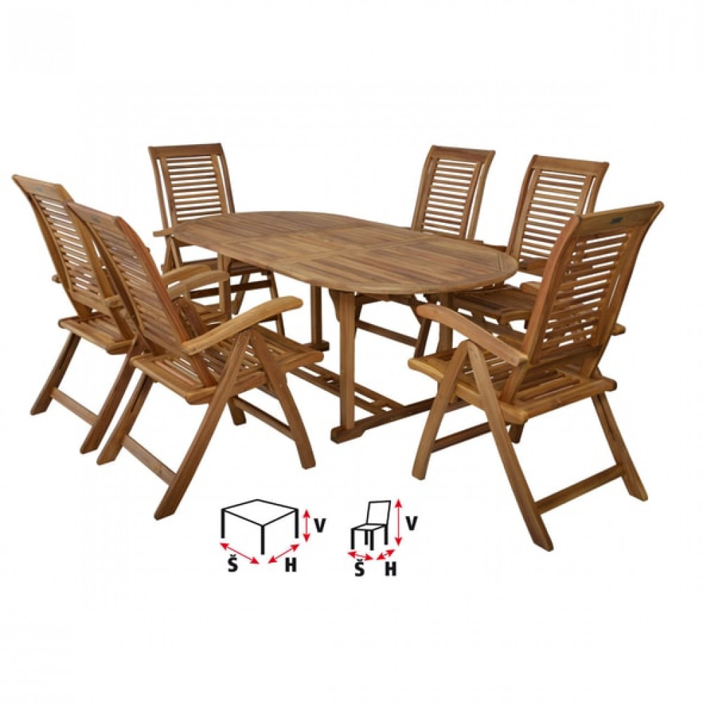 Mobilier pentru gradina HECHT CAMBERET SET