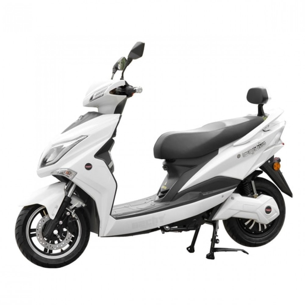Scuter electric HECHT EQUIS WHITE Scuter electric HECHT EQUIS WHITE
