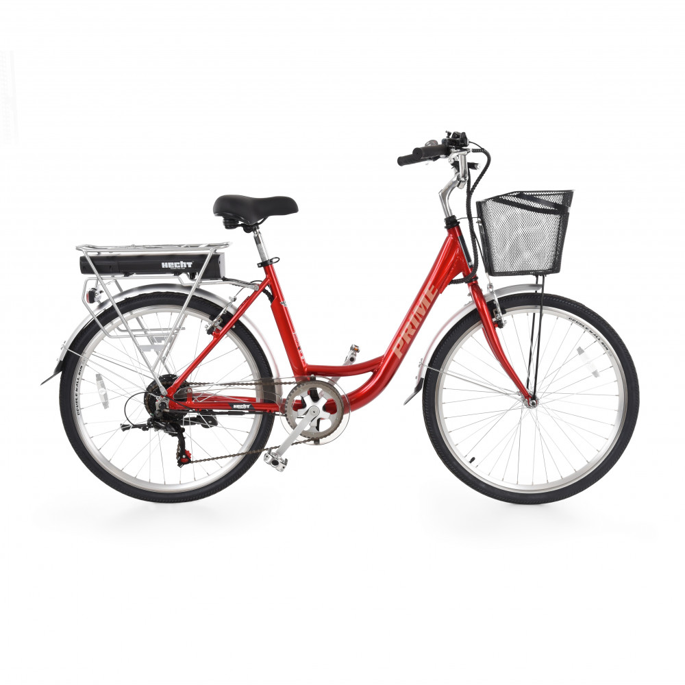 Bicicleta electrica HECHT PRIME RED Bicicleta electrica HECHT PRIME RED