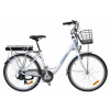 Bicicleta electrica HECHT PRIME WHITE Bicicleta electrica HECHT PRIME WHITE