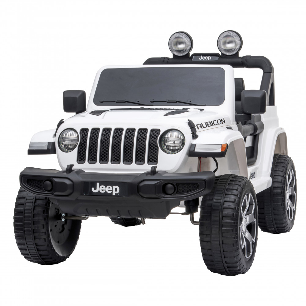 Masinuta pentru copii HECHT JEEP WRANGLER RUBICON-WHITE Masinuta pentru copii HECHT JEEP WRANGLER RUBICON-WHITE
