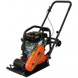 Placa compactoare unidirectionala Bisonte PC60-L, 8.2 kN, motor Loncin, benzina 1.63 cp, greutate 54 kg